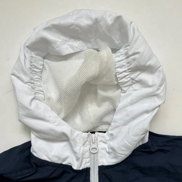 ✨5 for $25✨ Kidbox Navy, Teal and White Colorblock Windbreaker - Picture 4 of 8